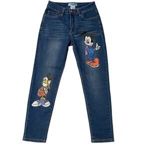 Love Chuti Youth Girls Mickey Mouse Jeans Size M